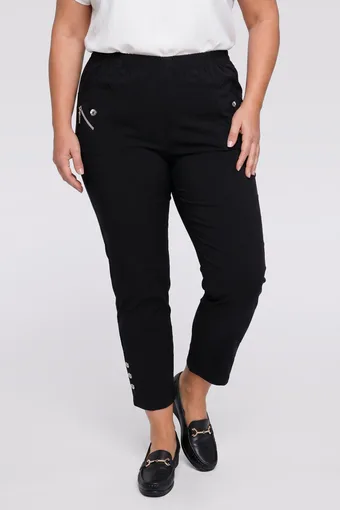 Pantaloni blu con tasche