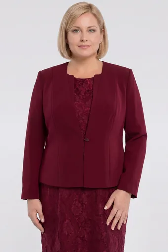 copia di copia di Blazer con bottone decorativo