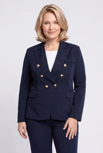 blazer doppiopetto blu navy