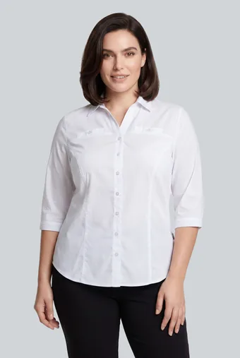 camicia bianca classica