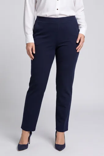 Pantaloni classici blu navy